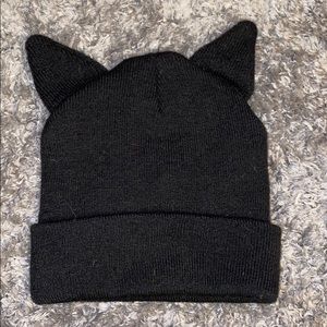Black Kitty Hat